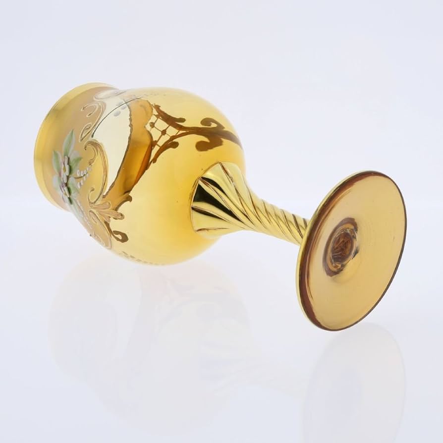 Amazon.com | Glass Of Venice Set Of Two Murano Glass Wine